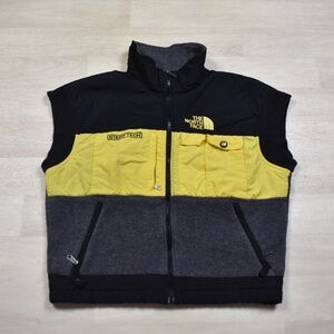 90s The North Face Steep Tech Fleece Zipper Vest Mens Gorpcore Outdoor VTG USA
